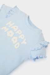 Girl Corduroy Camisole T-Shirt Bottom 2 Piece Set