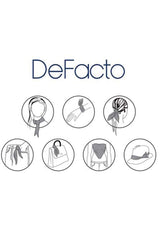 Women's Satin Scarf with Pattern