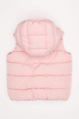 Baby Girl Hooded Puffer Vest