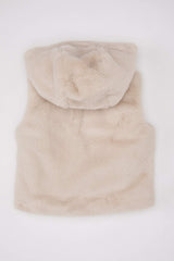 Baby Girl Hooded Vest