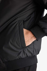 Slim Fit Slim Cut College Collar Zippered Waterproof Bomber Jacket