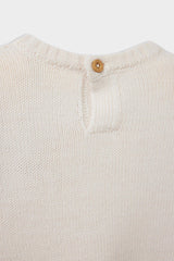 Baby Boy Crew Neck Printed Knitwear Sweater