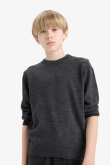 Boys Crew Neck Knitwear Sweater