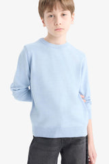 Boys Crew Neck Knitwear Sweater