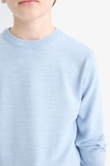 Boys Crew Neck Knitwear Sweater