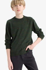 Boys Crew Neck Knitwear Sweater