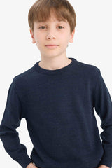 Boys Crew Neck Knitwear Sweater