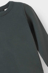 Baby Boy Crew Neck Knit Sweater