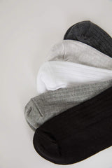 Men's Invisible 5 Pcs Cotton Sneaker Socks