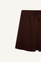 Loose Fit Crepe Shorts