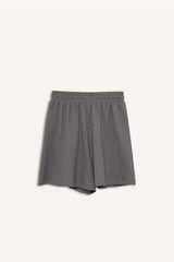 Loose Fit Crepe Shorts