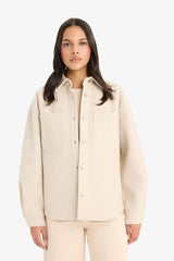 Shirt Collar Flanel Long Sleeve Shirt