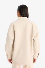 Shirt Collar Flanel Long Sleeve Shirt