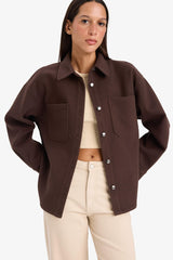 Shirt Collar Flanel Long Sleeve Shirt