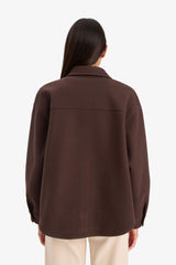 Shirt Collar Flanel Long Sleeve Shirt