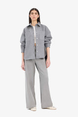 Shirt Collar Flanel Long Sleeve Shirt