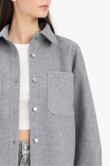 Shirt Collar Flanel Long Sleeve Shirt