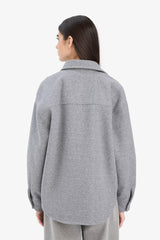 Shirt Collar Flanel Long Sleeve Shirt