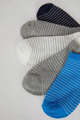 Boys' 5-Pack Cotton Ankle Socks