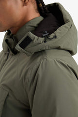 Ski Jacket, Water Repellent, Windproof, Hooded, Zippered, Glove Compartment, Ultra Protective.