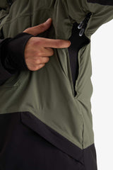 Ski Jacket, Water Repellent, Windproof, Hooded, Zippered, Glove Compartment, Ultra Protective.