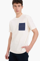 100% Cotton Regular Fit Crew Neck Short Sleeve Terry Cloth T-Shirt