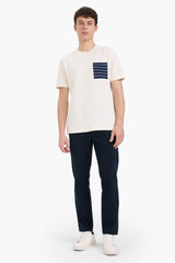 100% Cotton Regular Fit Crew Neck Short Sleeve Terry Cloth T-Shirt