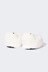 Girls Rabbit Themed Flat Sole Slippers