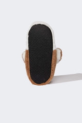 Boys Dog Themed Flat Sole Slippers