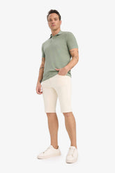 Slim Fit Slim Cut Jean Bermuda