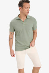 Slim Fit Slim Cut Jean Bermuda