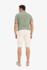 Slim Fit Slim Cut Jean Bermuda