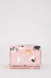 Women's Printed Faux Leather Wallet
