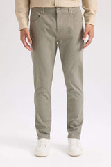 Super Skinny Hem Gabardine Chino Pants