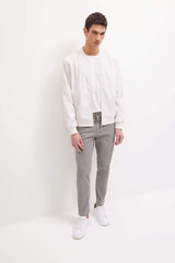 Super Skinny Hem Gabardine Chino Pants