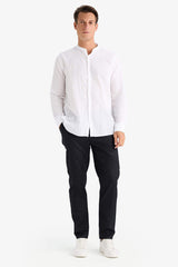 Summer Jogger Pants Basic Straight Pockets Tight Leg