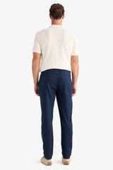 Summer Jogger Pants Basic Straight Pockets Tight Leg