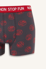 Regular Fit Patterned 3-Pack Boxer