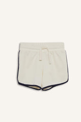 Girls Elastic Waist Basic Plain Shorts