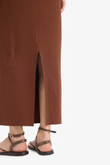 Bodycon Halter Neck Ribbed Camisole Strap Maxi Dress