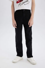 Boy Straight Fit Standard Leg Jeans