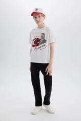 Boy Straight Fit Standard Leg Jeans