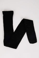 15 Den Womens Glitter Heart Patterned Tights