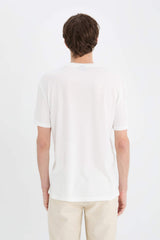 Regular Fit Crew Neck Pocket Short Sleeve T-Shirt