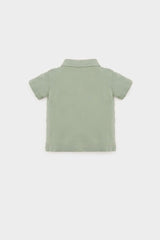 Baby Boy Pike Short Sleeve Polo Basic Plain T-Shirt