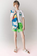 Boy Regular Fit Basic Swim Shorts