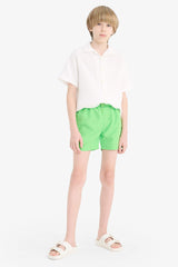 Boy Regular Fit Basic Swim Shorts