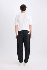 Relaxed Slouchy Fit Skinny Leg Jeans