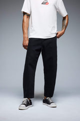 Relaxed Slouchy Fit Skinny Leg Jeans