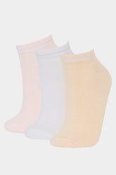 Women Seamless 3-Pack Bamboo Ankle Socks